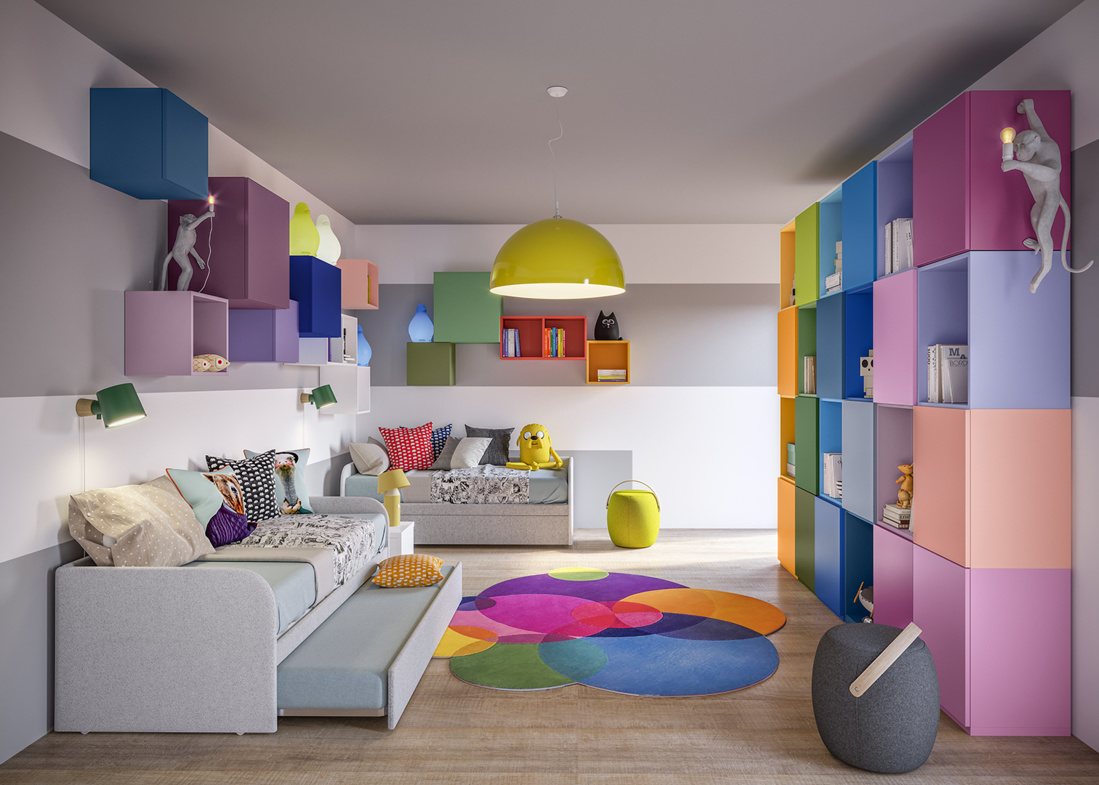 Chambre pour enfant TOP Giessegi Chambre pour enfant TOP Giessegi