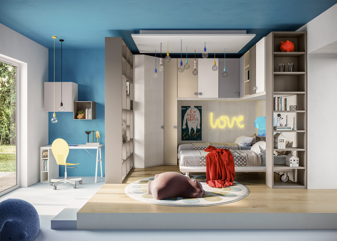 Chambre pour enfant TOP Giessegi Chambre pour enfant TOP Giessegi