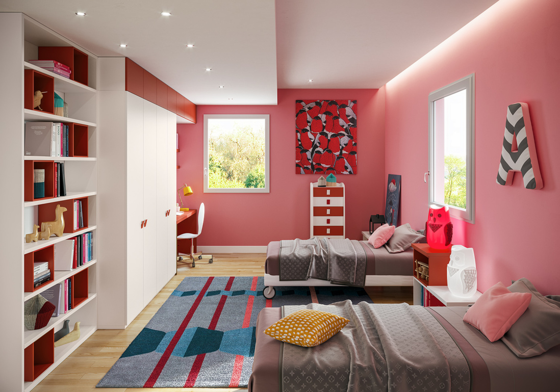 Chambre pour enfant TOP Giessegi Chambre pour enfant TOP Giessegi