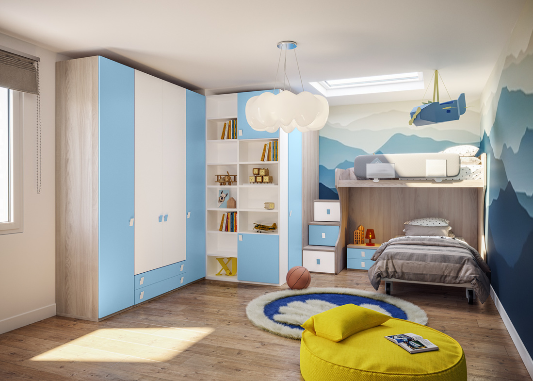 Chambre pour enfant TOP Giessegi Chambre pour enfant TOP Giessegi