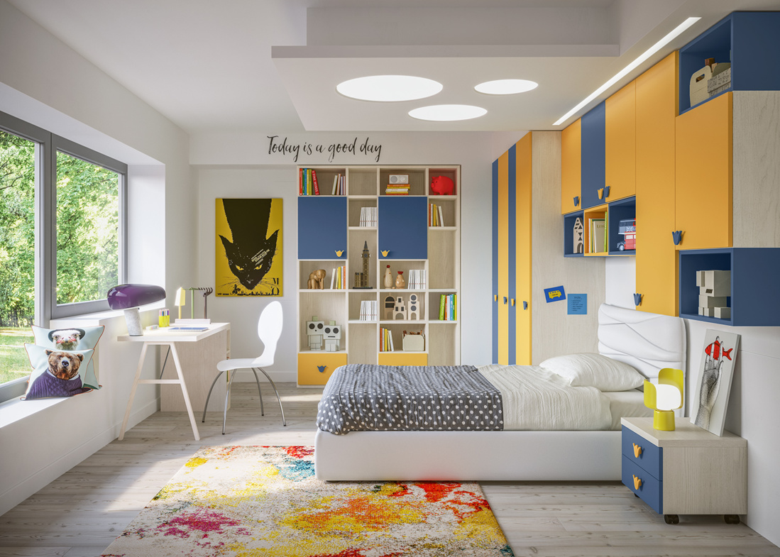 Chambre pour enfant TOP Giessegi Chambre pour enfant TOP Giessegi