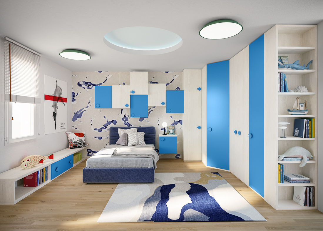 Chambre pour enfant JOB Giessegi Chambre pour enfant JOB Giessegi