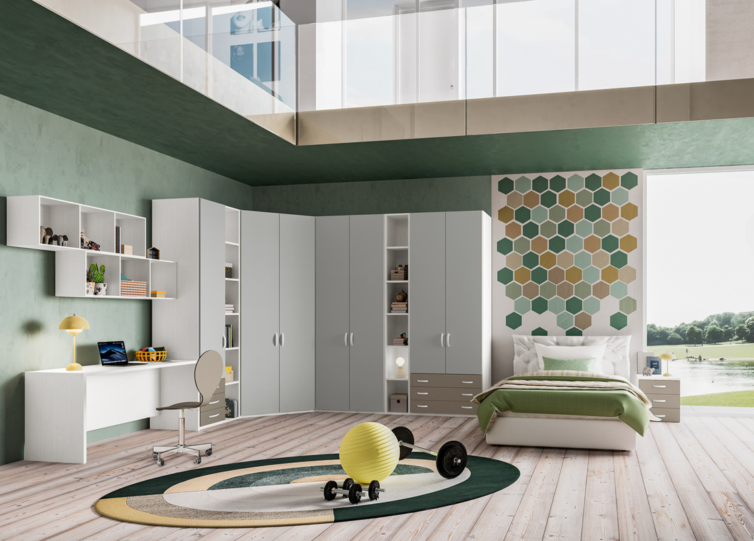 Chambre pour enfant Fly Giessegi Caen Chambre pour enfant Fly Giessegi Caen