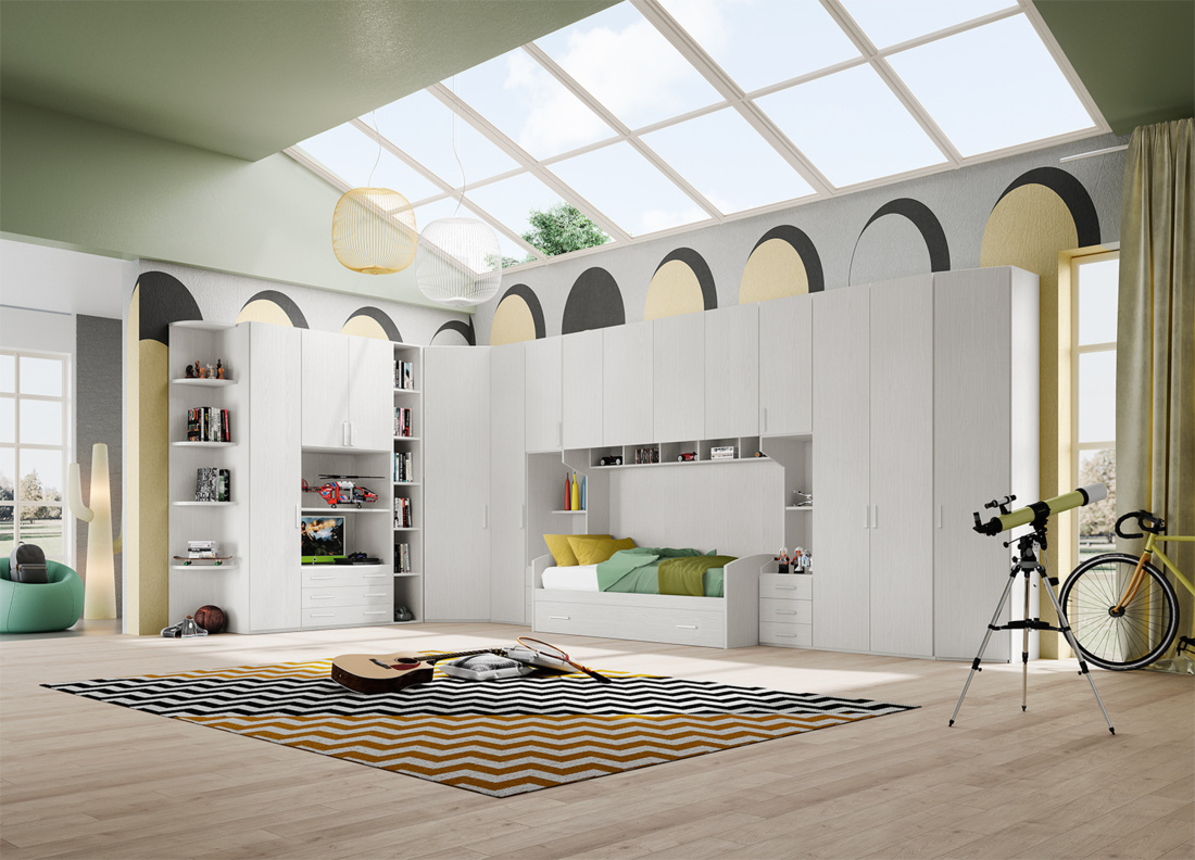 Chambre pour enfant Fly Giessegi Caen Chambre pour enfant Fly Giessegi Caen