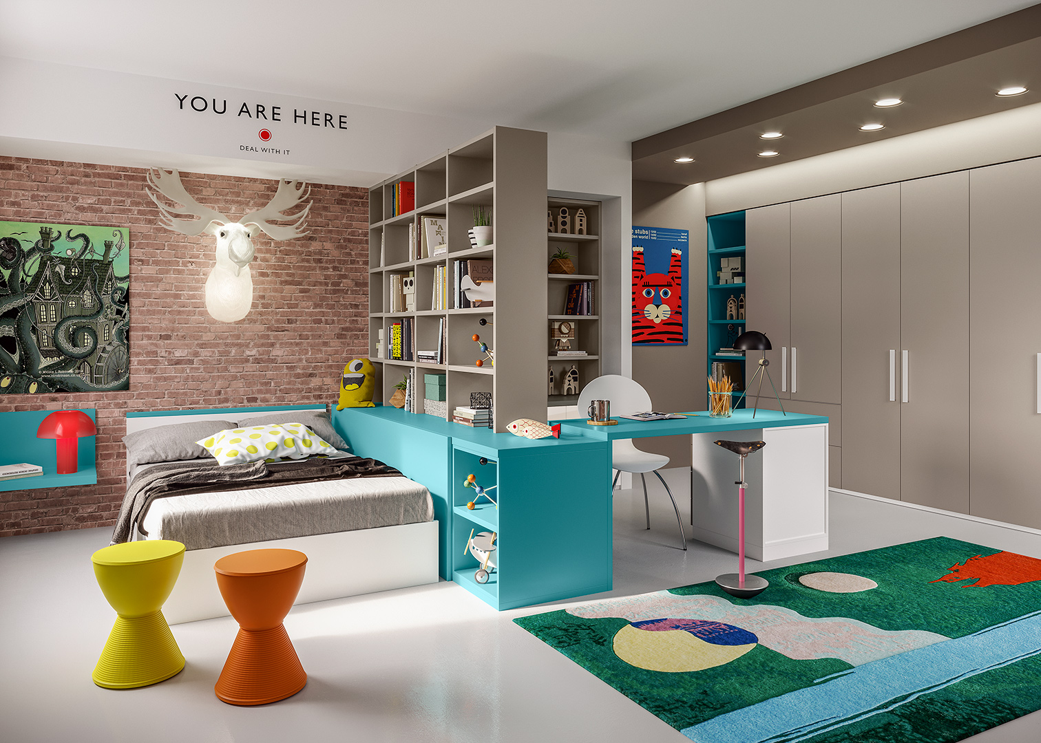 Chambre pour enfant TOP Giessegi