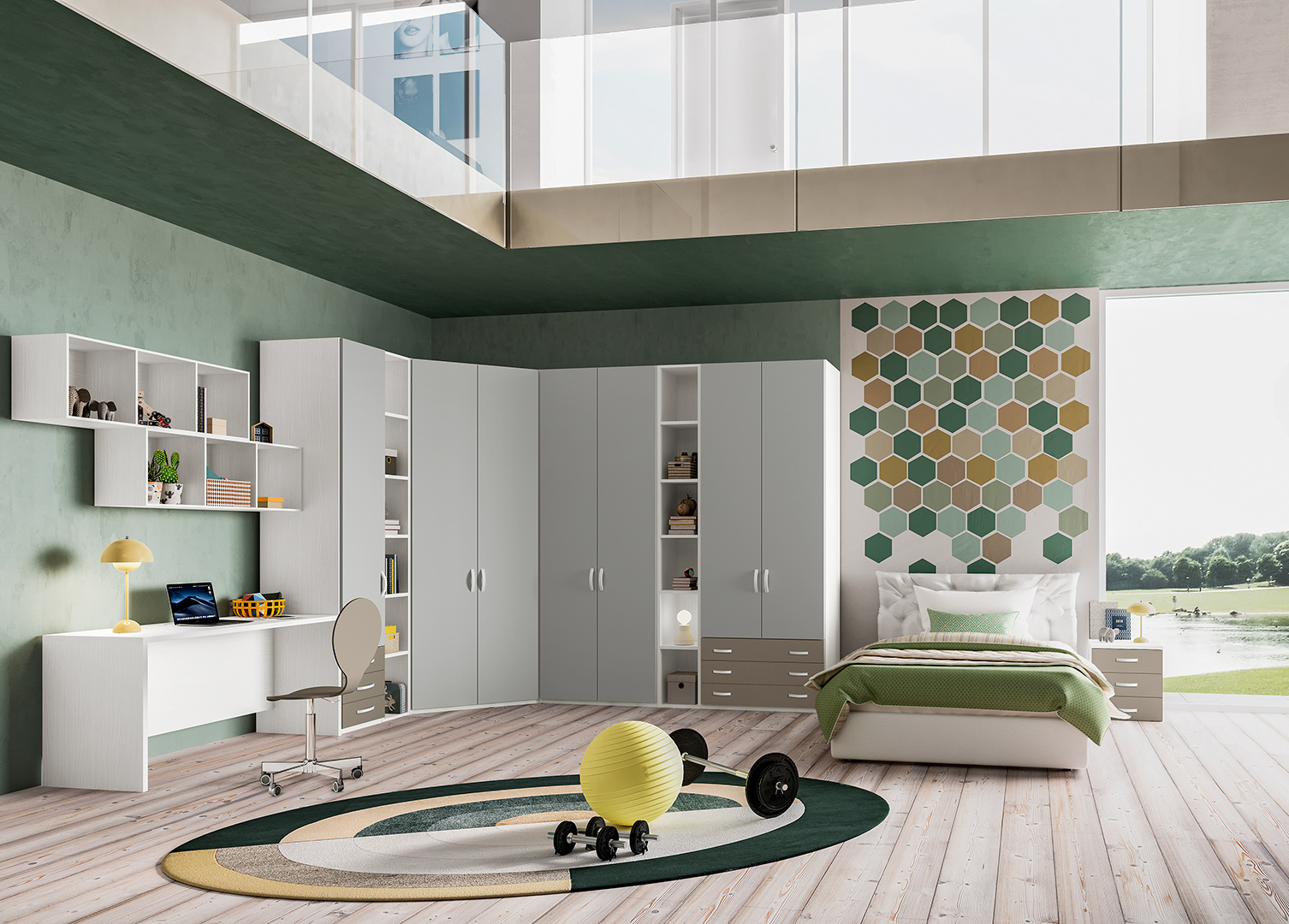 Chambre pour enfant Fly Giessegi Caen