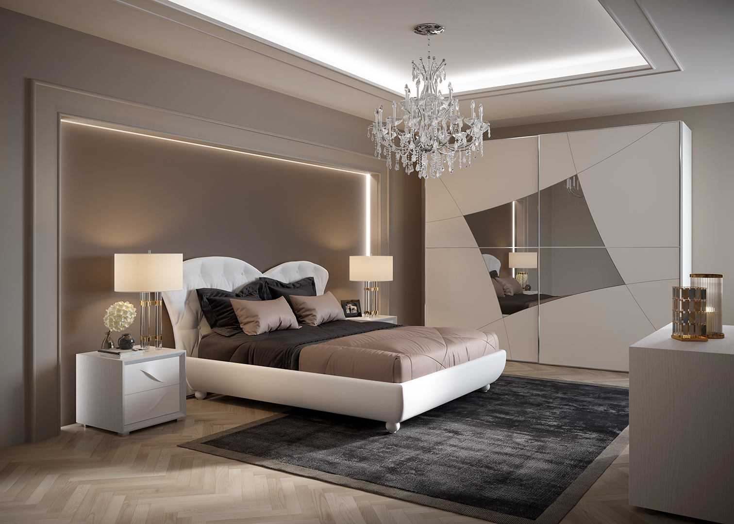 Chambres adultes Giessegi Caen