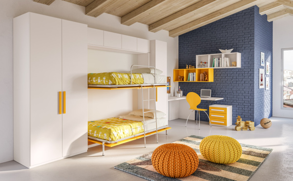 Chambre pour enfant transformable Giessegi